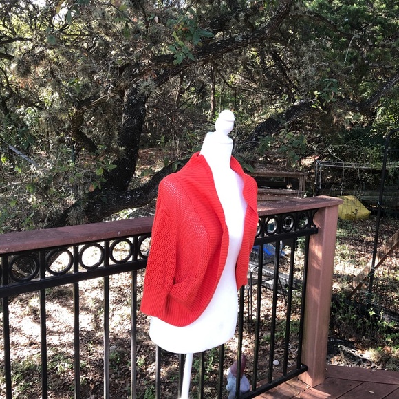 Torrid Orange Shrug XL, Sz O - Picture 3 of 6